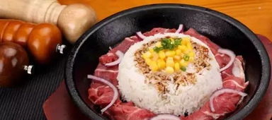 嫩滑鲜美！地铁2号线周边的黑牛超牛铁板香米饭，吃货们不容错过
